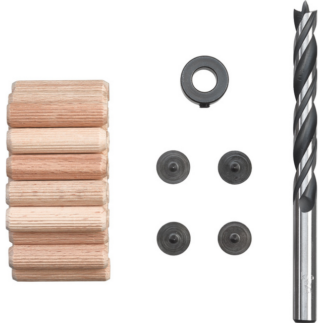 kwb Holzbohrer- und Dübel-Set Ø 10 mm, 31-teilig