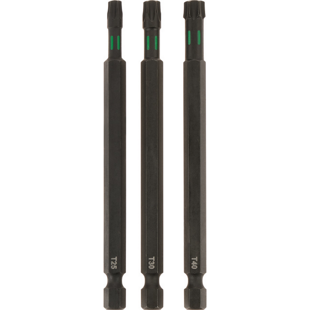 kwb Bits 'Torsion' T25, T30, T40 100 mm 3 Stück
