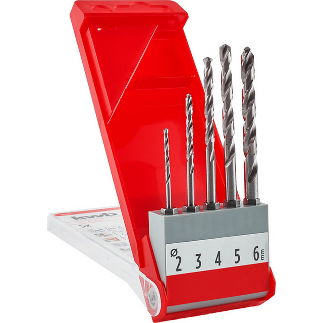 kwb Metallbohrersatz HSS 5-teilig