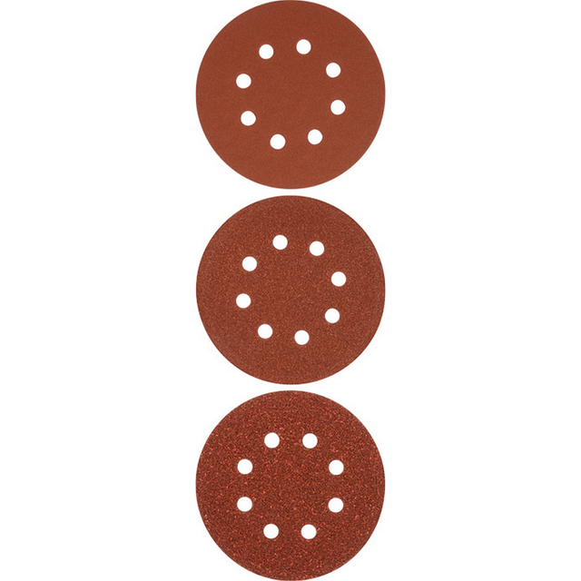 kwb Schleifscheibe 'Quick-Stick' Ø 125 mm K40/120/240 5 Stück
