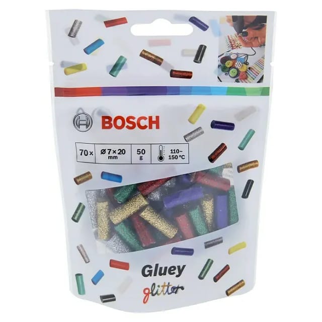 Bosch Heißklebesticks 'Gluey Glitter' 70 Stück