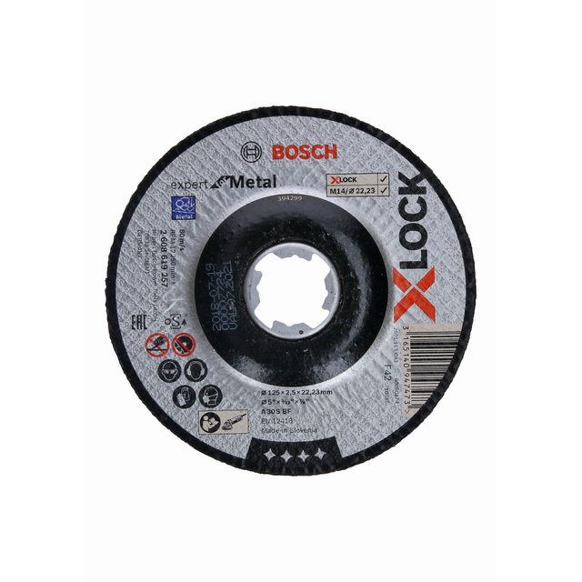 Bosch Trennscheibe Ø 125 x 2,5 mm gekröpft