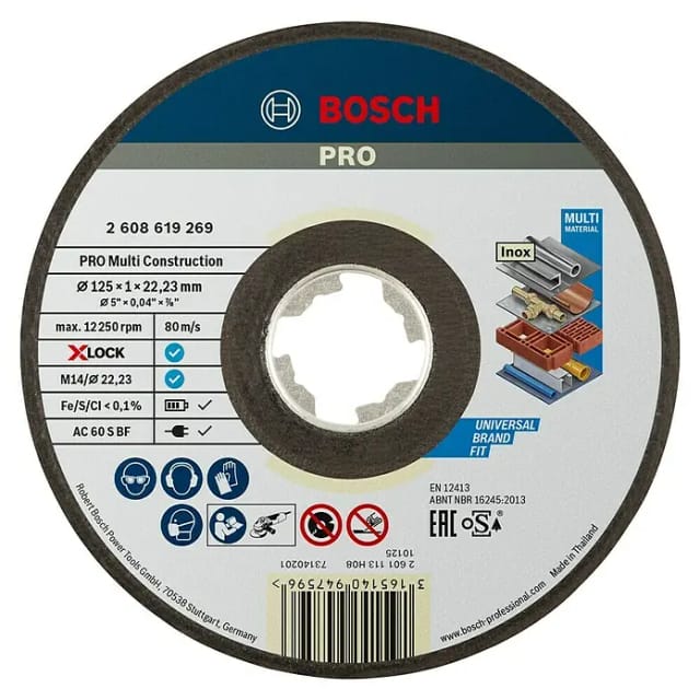 Bosch Trennscheibe Ø 125 x 1 mm gerade