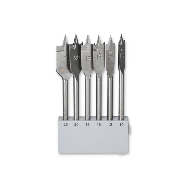 toom Flachfräsbohrer-Set Ø 10 - 25 mm 6-teilig