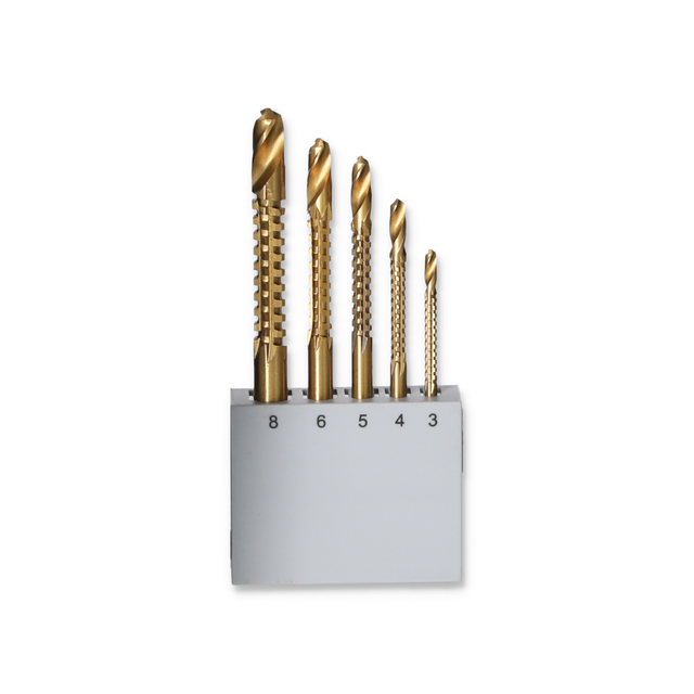 toom Fräsbohrer-Set Ø 3 - 8 mm 5-teilig
