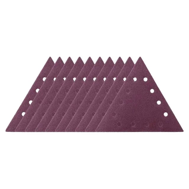 Scheppach Schleifpapier-Set K80 dreieckig 10-teilig