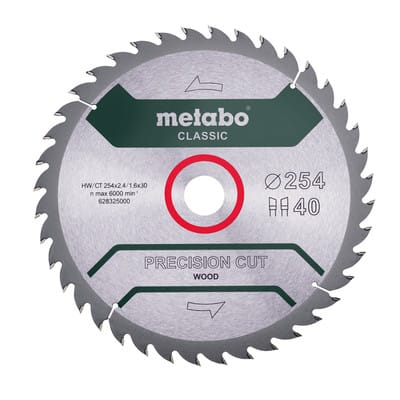 Metabo Kreissägeblatt 'Precision Cut Wood Classic' 254 x 2,4 x 30 mm
