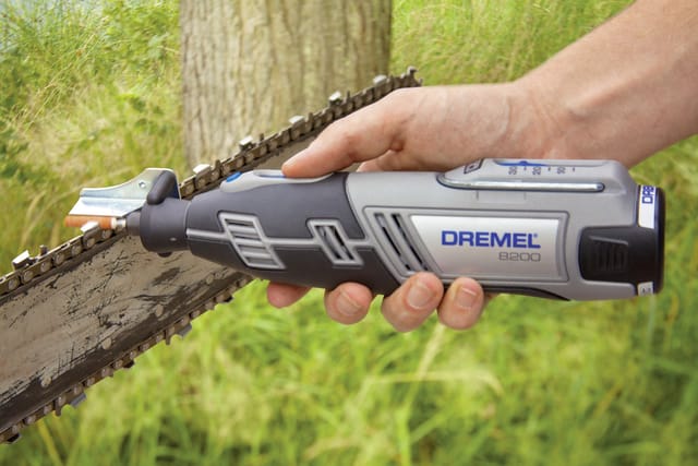 Dremel Kettensägenschärfer '1453' für Multifunktionswerkzeug, 9-teilig
