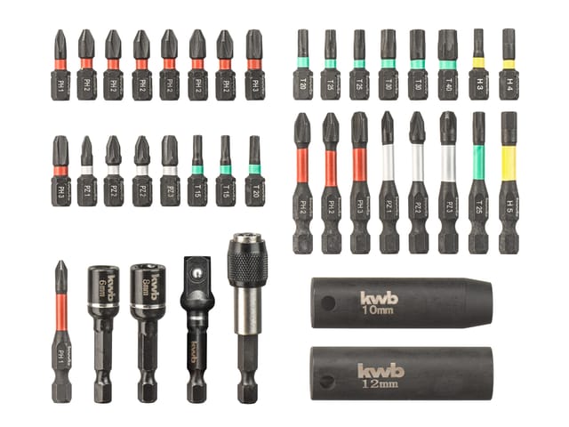 kwb Bit-Set 'Impact' 25 mm 39-teilig