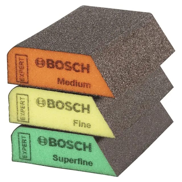 Bosch Schleifblock 'Expert S470 Combi' 69 x 97 x 26 mm 3-teilig