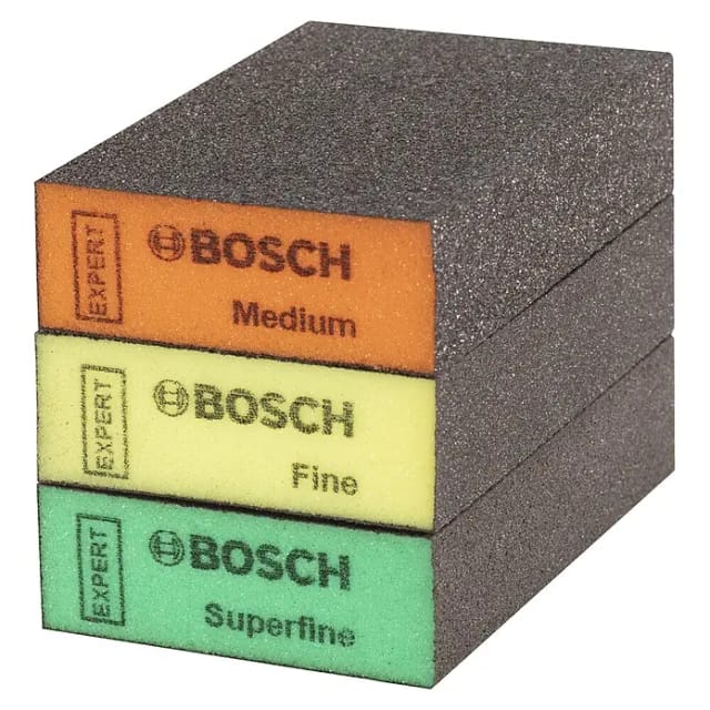 Bosch Schleifblock 'EXPERT S471 Standard' 26 x 69 x 97 mm 3-teilig