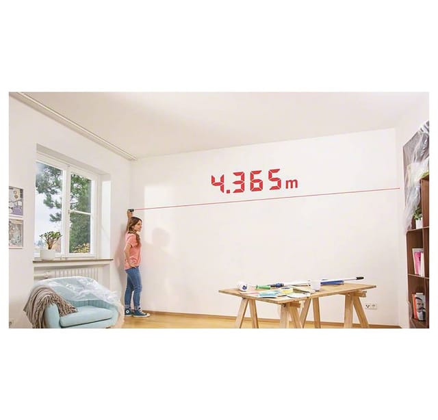 Bosch Laser-Entfernungsmesser 'EasyDistance 20' mit Akku-Batterien