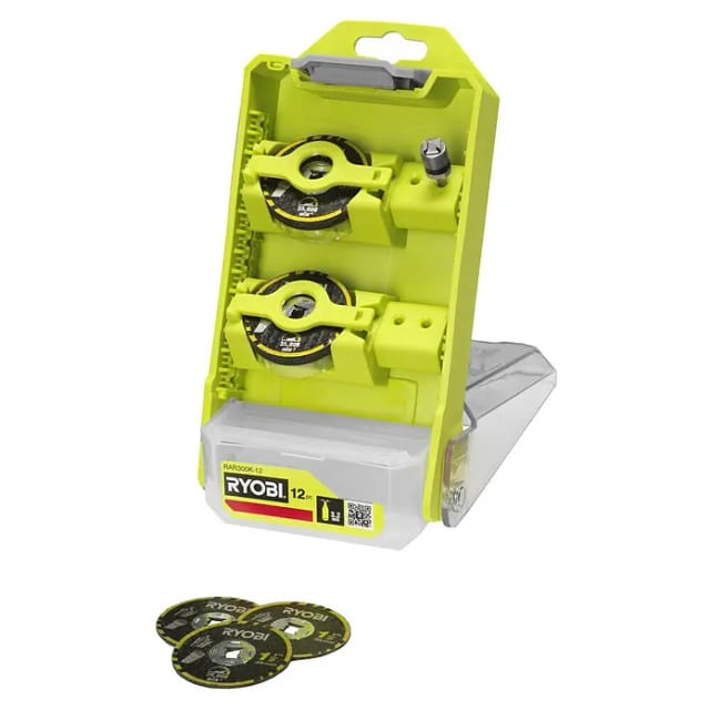 Ryobi Trennscheiben-Set 'Twist Lock' Ø 38 mm Aufspanndorn, 12-teilig