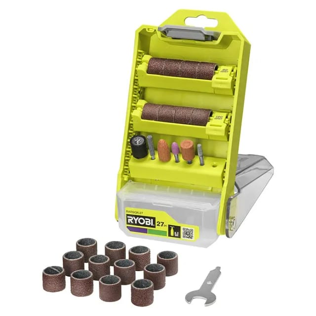 Ryobi Schleif-und Schärfset 27-teilig