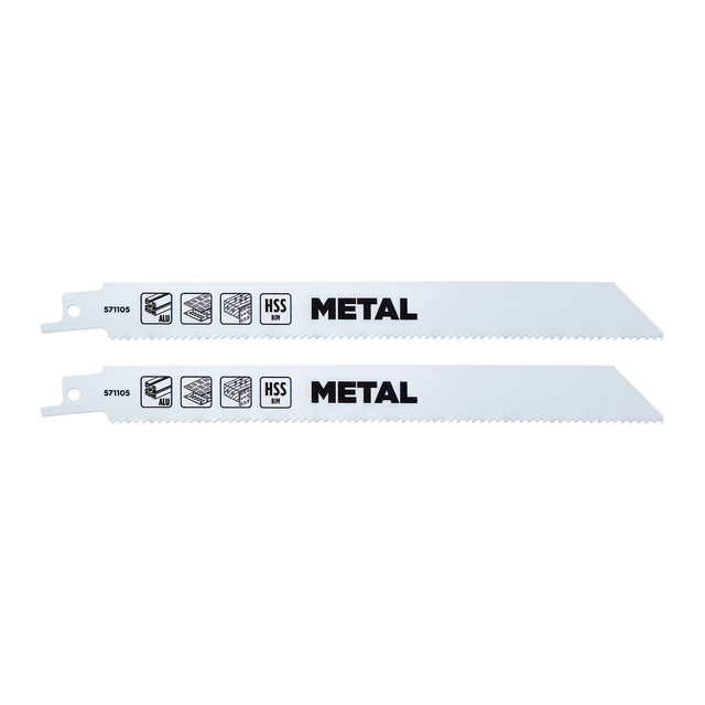 kwb HSS-BiM-Säbelsägeblätter für Metall 203 mm 2 Stück