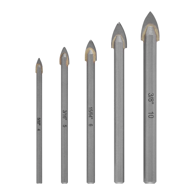 kwb HM-Glasbohrer-Set Ø 4-10 mm 5-teilig