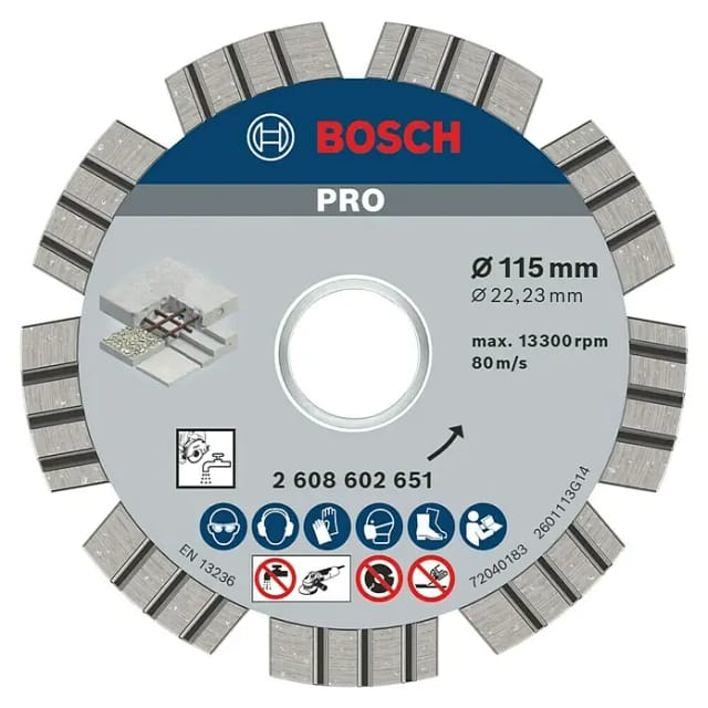 Bosch Diamanttrennscheibe 'PRO Concrete' Ø 115 mm