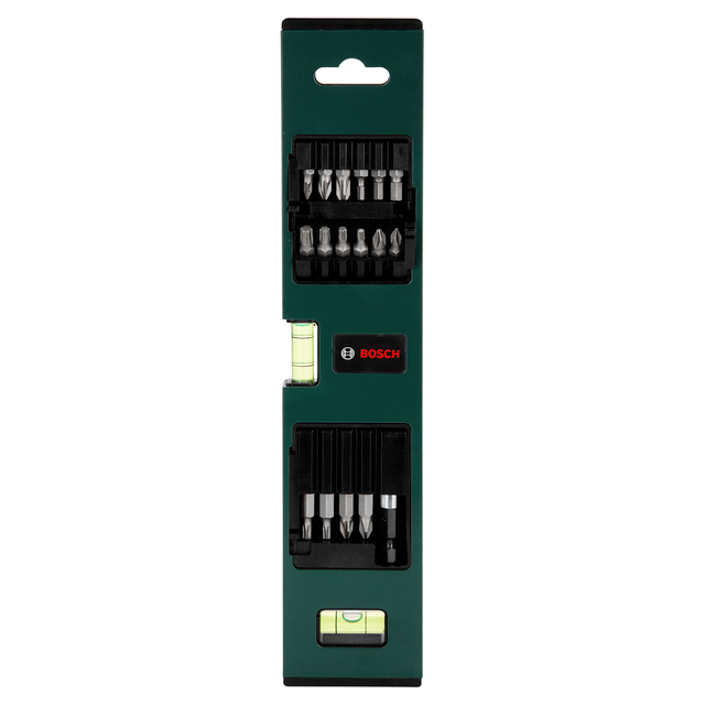 Bosch Bitset 17-teilig mit Wasserwaage