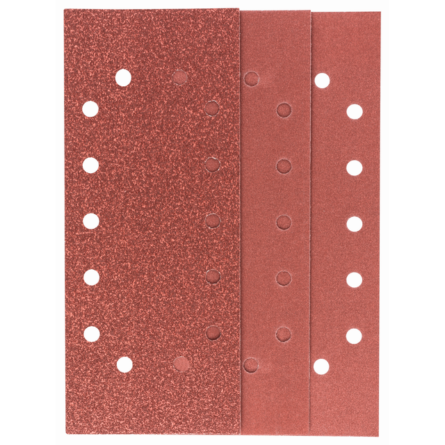 Bosch Schwingschleifpapier gelocht 11,5 x 28 cm G60/120/180 10-teilig
