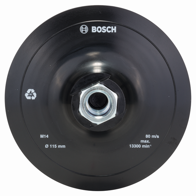 Bosch Gummischleifteller für Winkelschleifer 11,5 cm