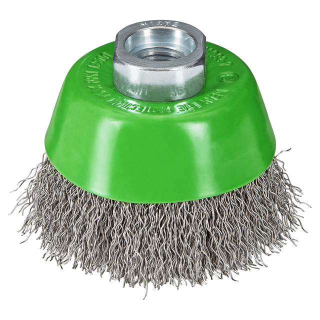 Bosch Topf-Edelstahlbürste, gewellter Draht Ø 75 mm
