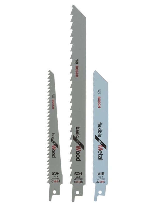 Bosch Säbelsägeblatt-Set 3-tlg.