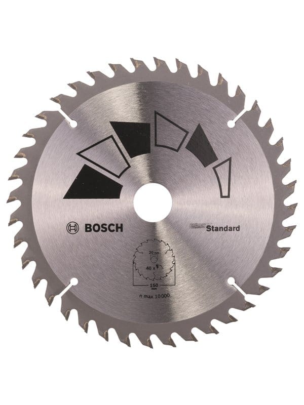 Kreissägeblatt 'Standard' 40 Zähne Ø 150 mm