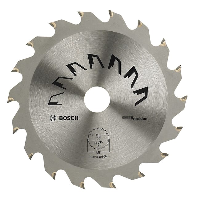 Kreissägeblatt 'Precision' 18 Zähne Ø 140 mm