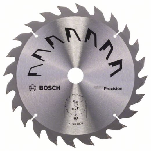 Bosch Kreissägeblatt 'Precision' 24 Zähne Ø 184 mm