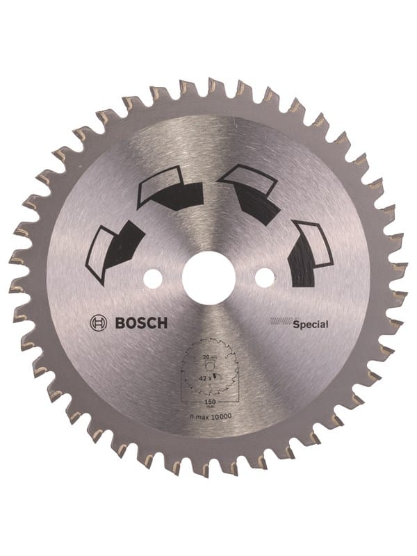 Bosch Kreissägeblatt 'Special' 42 Zähne Ø 15 cm