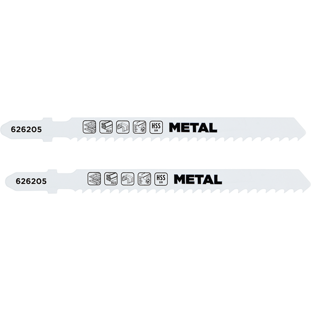 kwb Stichsägeblätter HSS/BIM für Metall grob 2 Stück