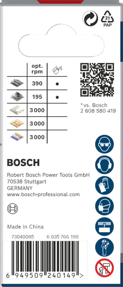 Bosch Lochsäge 'PRO Multi Material PC Plus' Ø 22 mm