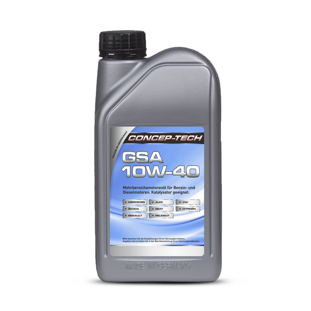 Concep-Tech Mehrbereichs-Motorenöl GSA 10W-40, 1 l