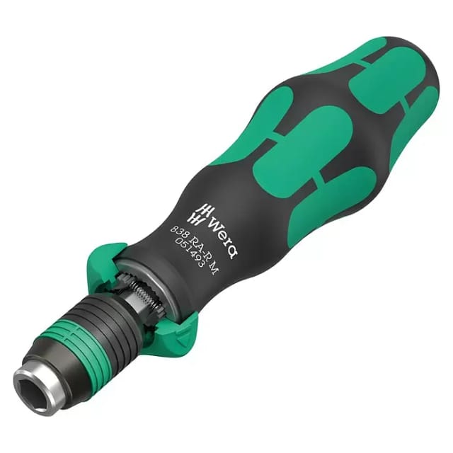 Wera Bits-Handhalter mit Ratschenfunktion 1/4" 1/4" x 123,5 mm