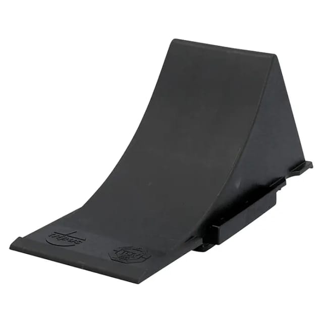 UniTec Unterlegkeil weiß 25 x 9,5 x 10,5 cm, inkl. Halter