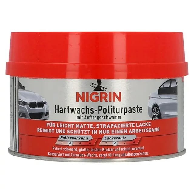 Nigrin Hartwachs-Politurpaste 250 ml
