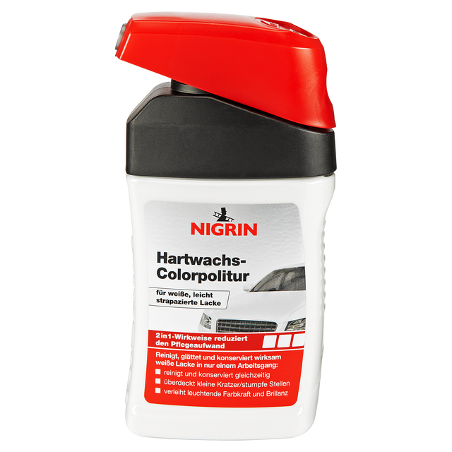 Nigrin Hartwachs-Colorpolitur weiß 300 ml