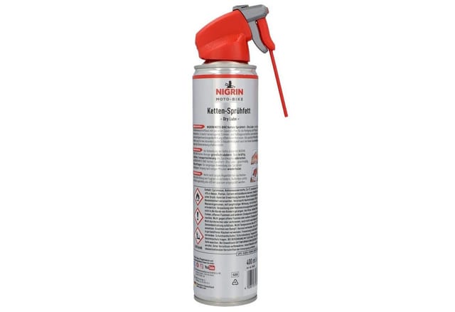 Nigrin Ketten-Sprühfett 'Moto-Bike Dry Lube' 400 ml