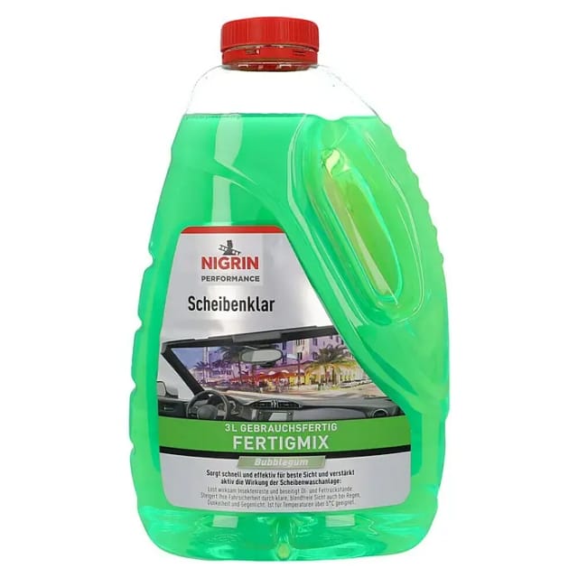 Nigrin Scheibenklar 'Performance' 3 l Fertigmix, mit Bubblegum-Duft