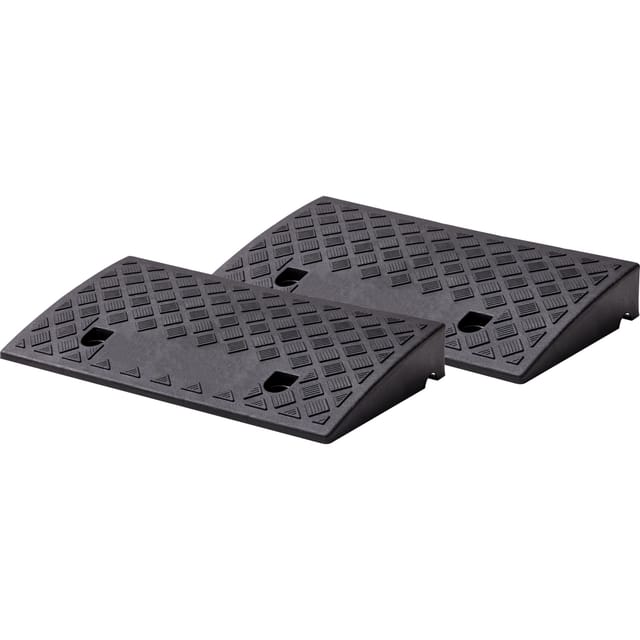 Cartrend Bordsteinrampe 50 x 27 x 7 cm, 2 Stück
