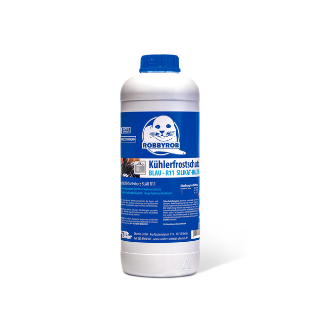 Kühlerfrostschutz 'Robbyrob' blau 1 l