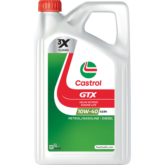 Castrol Motorenöl 'GTX 10W-40 A3/B4' 5 l