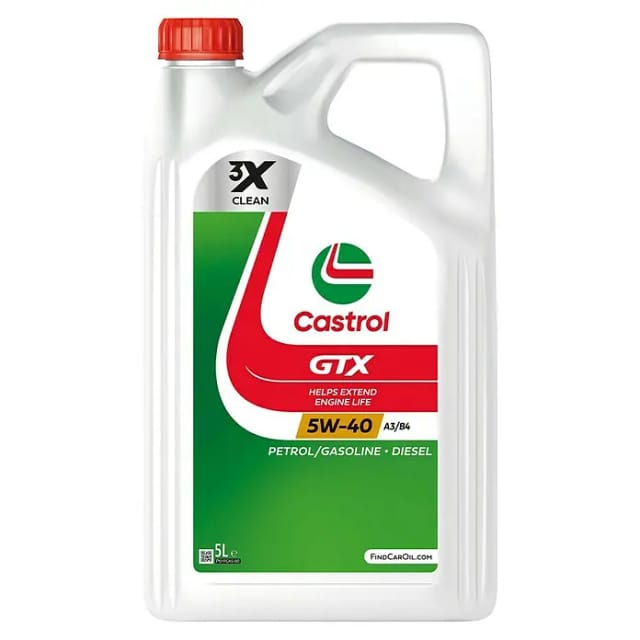 Castrol Motorenöl 'GTX 5W-40 A3/B4' 5 l