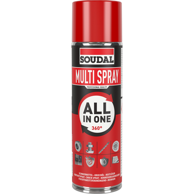Soudal Multifunktionsspray 'All in One 360°' 500 ml