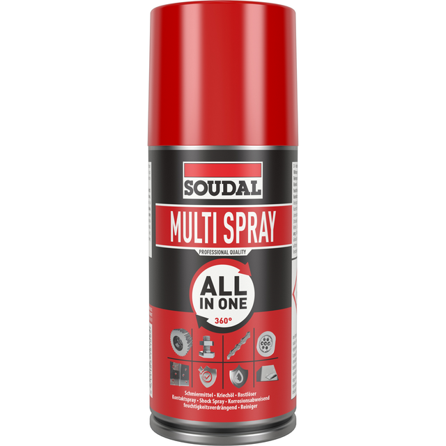 Soudal Multifunktionsspray 'All in One 360°' 150 ml