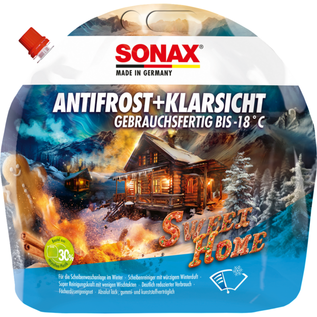 Sonax Scheibenfrostschutz 'Antifrost+Klarsicht' Sweet Home 3 l