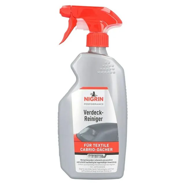 Nigrin Verdeckreiniger für textile Cabrio-Dächer 500 ml