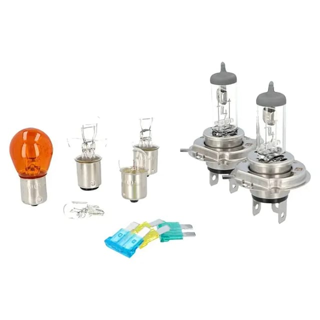 Kfz-Ersatzlampenset H4 12 V 10-teilig