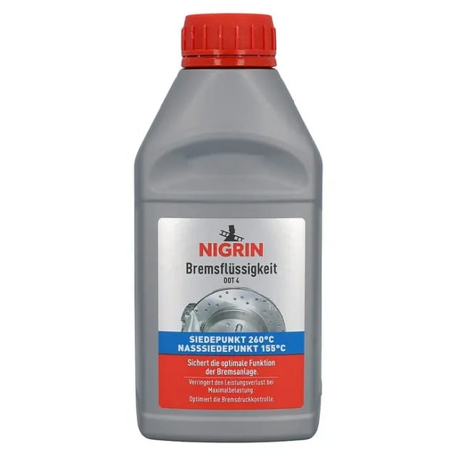 Nigrin Bremsflüssigkeit DOT4, 0,5 l