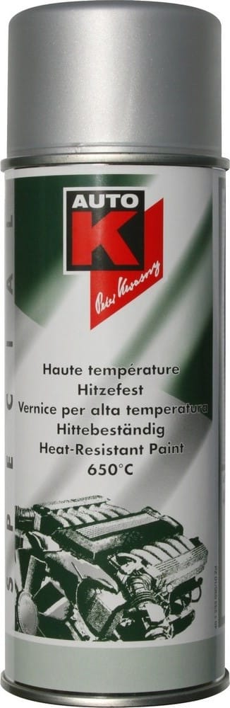 Auto K Auto-K Autolackspray Hitzefest 650°C silber 400 ml